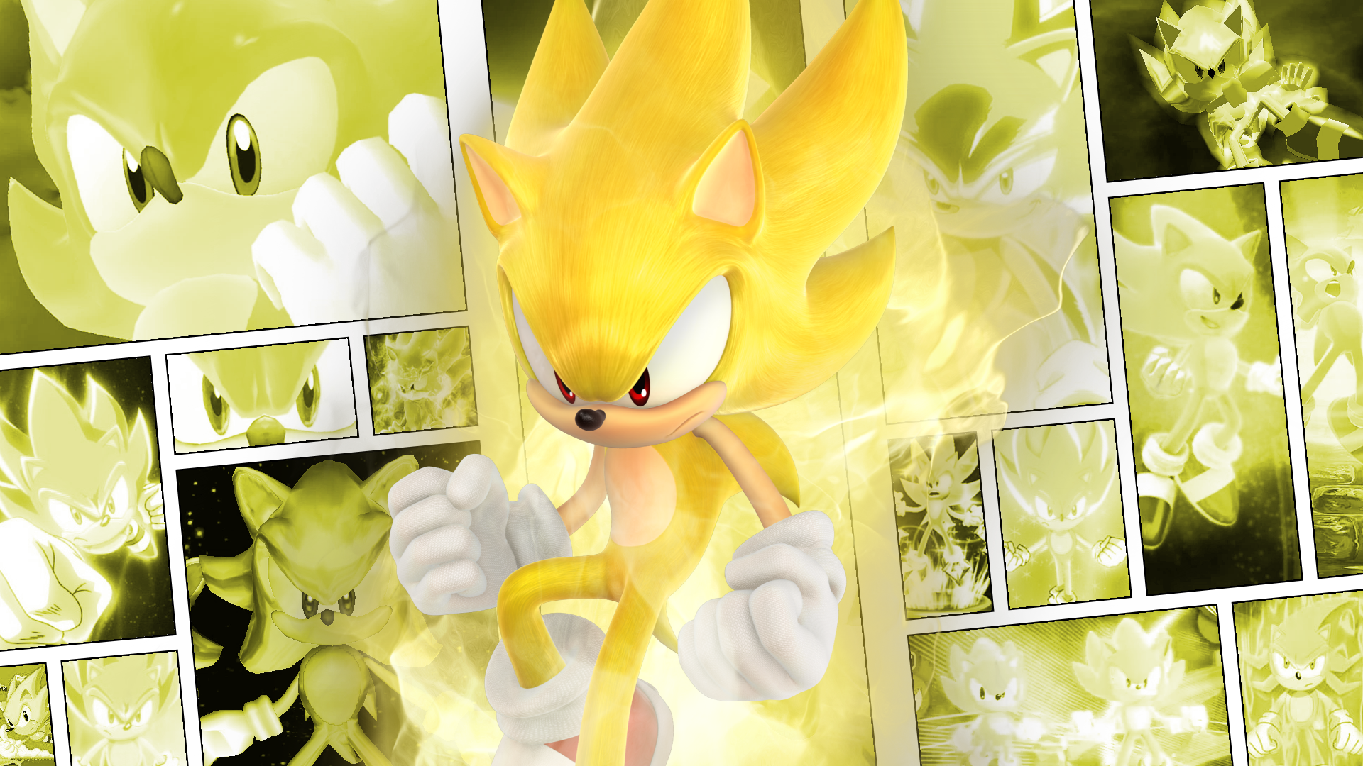 Super Sonic Wallpaper By Scott910 On Deviantart