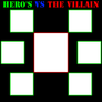 Six Heroes vs the Villain template
