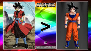 U.P-Verse Goku Redesign
