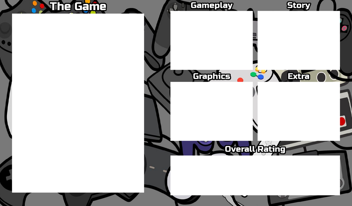 Video Game Review template by scott910 on DeviantArt
