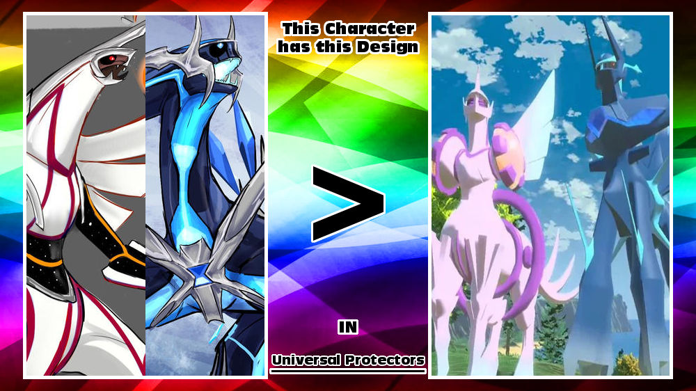 U.PVerse Dialga and Palkia Origin Form Redesign by scott910 on DeviantArt