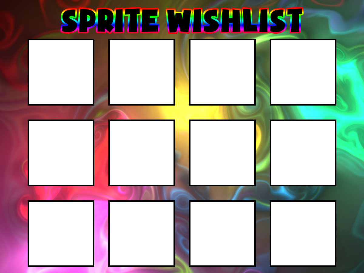 Printable Sprite Checklist.pdf Sprite Wishlist Template by scott910 on DeviantArt