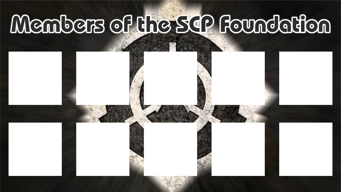 SCP Foundation Members template by scott910 on DeviantArt