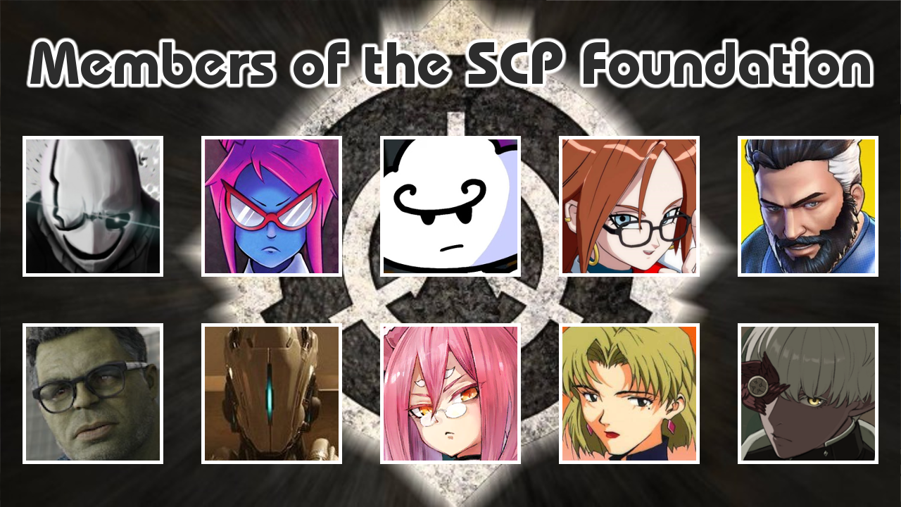 SCP Foundation Members by scott910 on DeviantArt