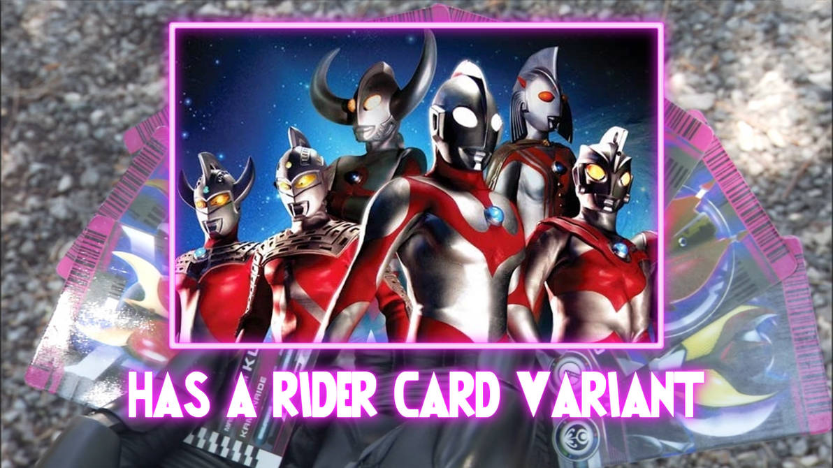 Ultra Rider Card Variant by scott910 on DeviantArt