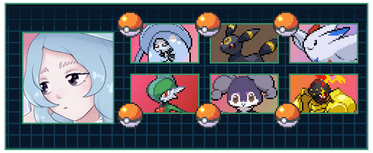 Rachel's Pokemon Team