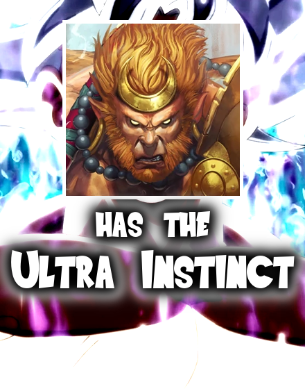 Sun Wukong has Ultra Instinct by scott910 on DeviantArt