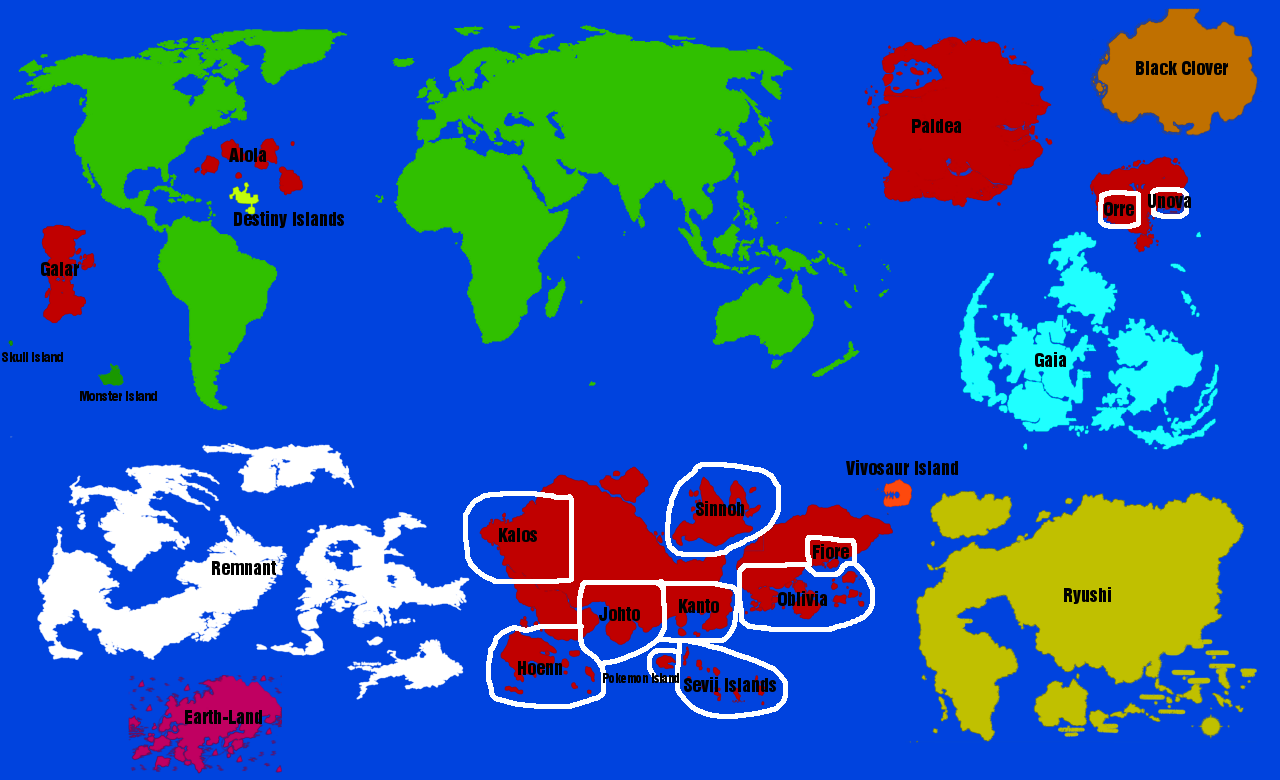 One Piece World Map *Slick Version* by Sharpsider on DeviantArt