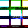 Lawful Neutral Chaotic Chart Template