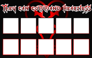 Heartless Command 10 Slot Template