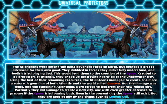 Universal Protectors Facts: Fall of Atlantis