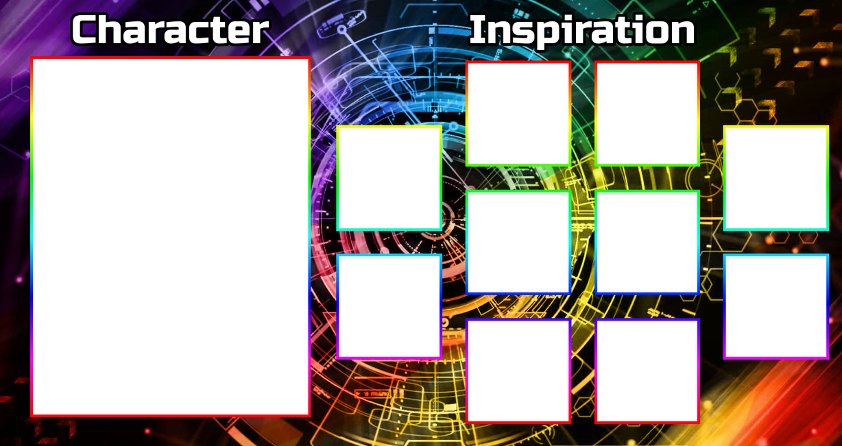 Character Inspiration 10 Slots Template by scott910 on DeviantArt