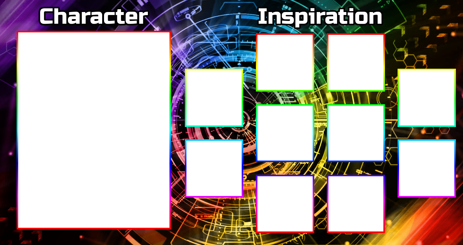 Character Inspiration 10 Slots Template by scott910 on DeviantArt