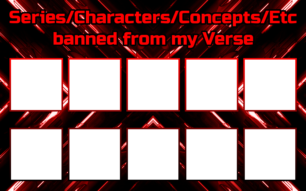 A banned wiki character page template