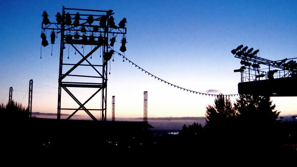 Sunset at the Ampitheatre