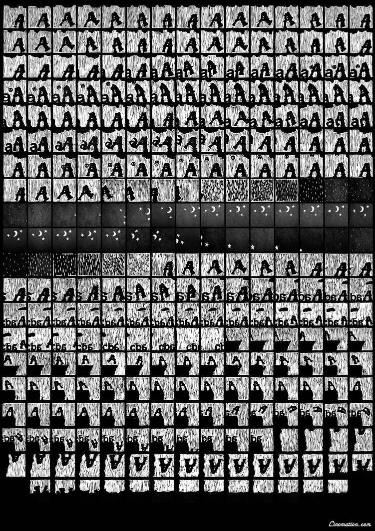 Typo Linomation poster