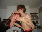 wrestling party photo 5