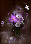 Still Life Flowers by Annyutka