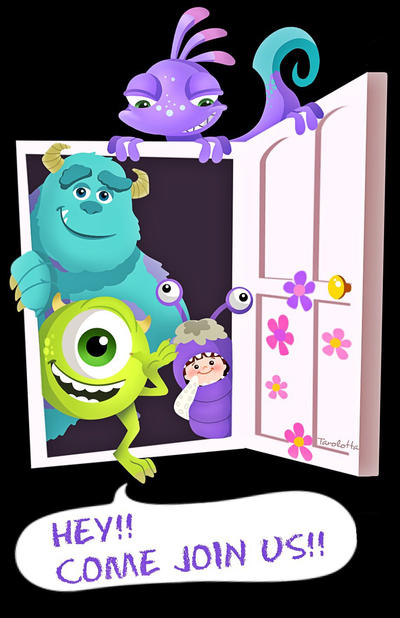 Monsters,inc. by Tarolotta on DeviantArt