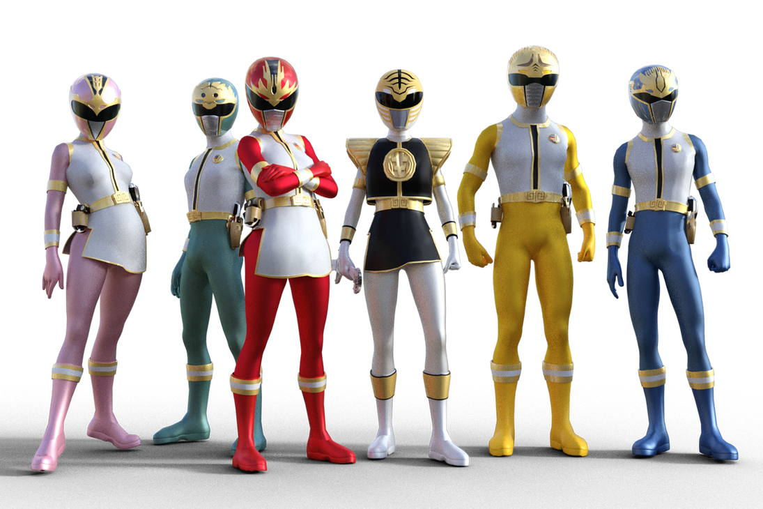 Gosei Ranger Go Sei Sentai Dairanger: Test Render by Flyingkiringraphics on DeviantArt