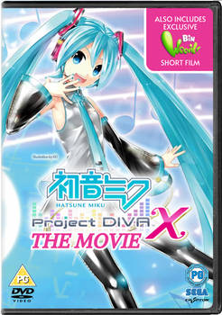 Project Diva X: The Movie DVD (PAL/UK)