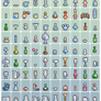 100 glassware sprites