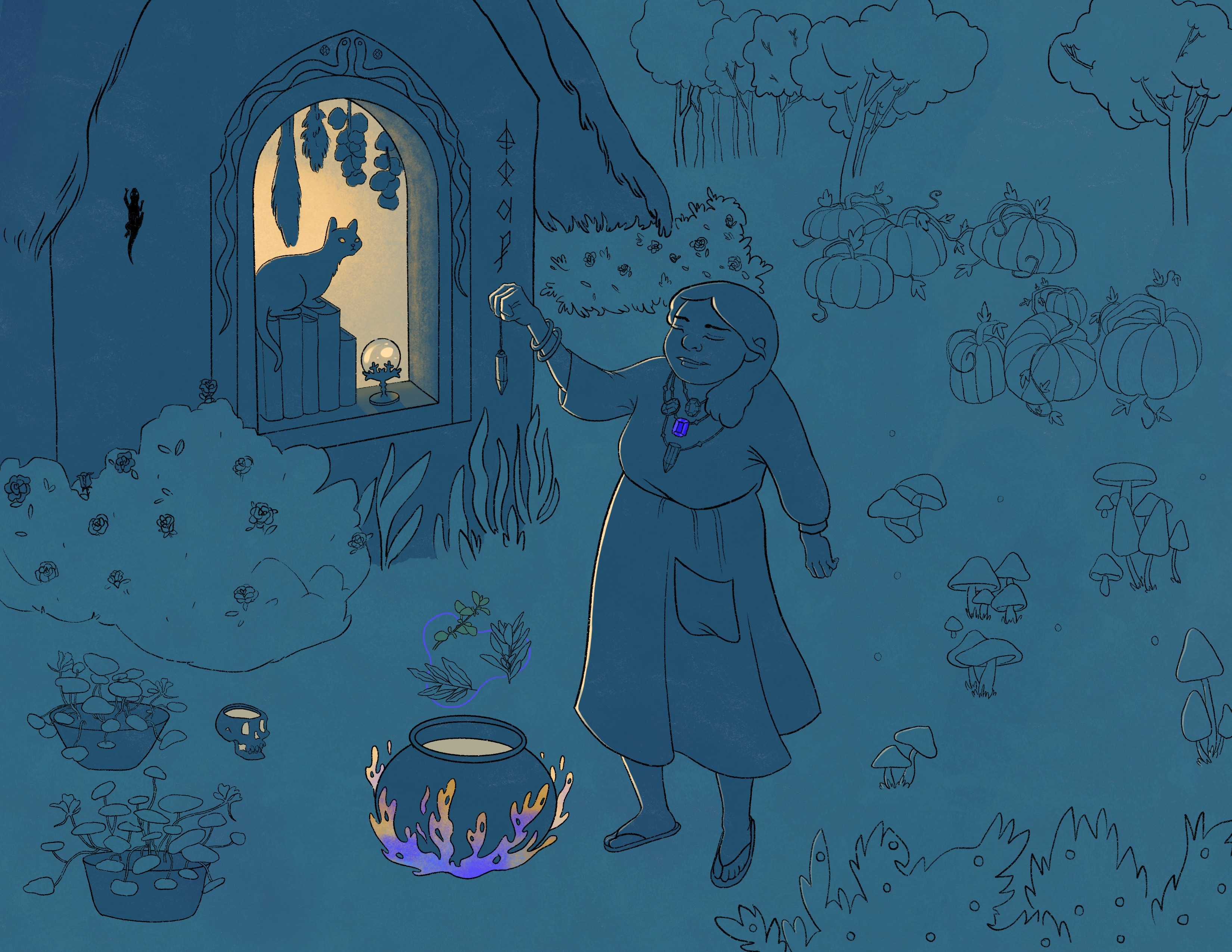 Witch Garden part color