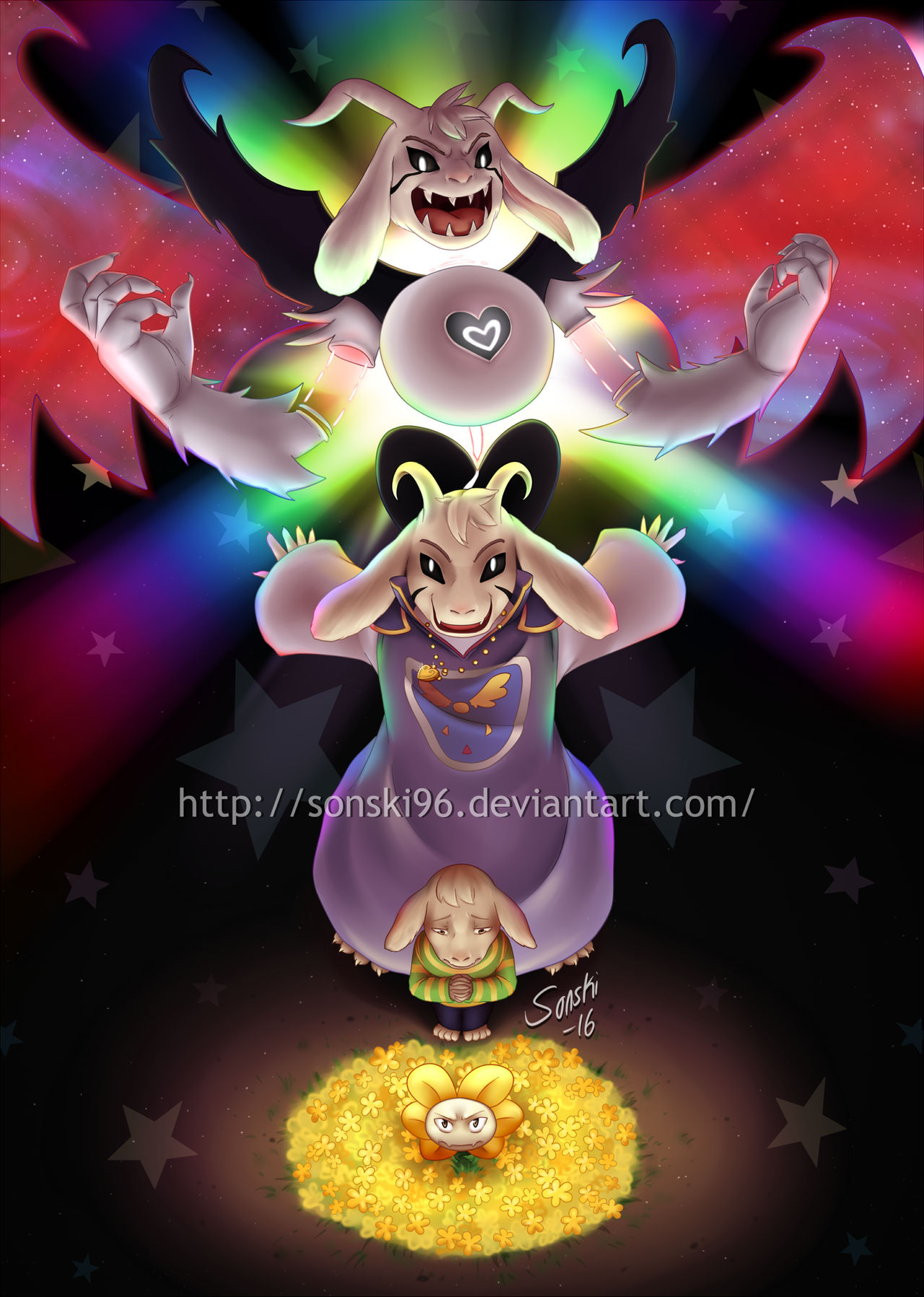 Undertale - Asriel by PacocaMaster on DeviantArt