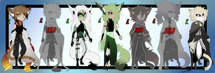 Adoptable batch kemonomimi 2 (OPEN 4/7)