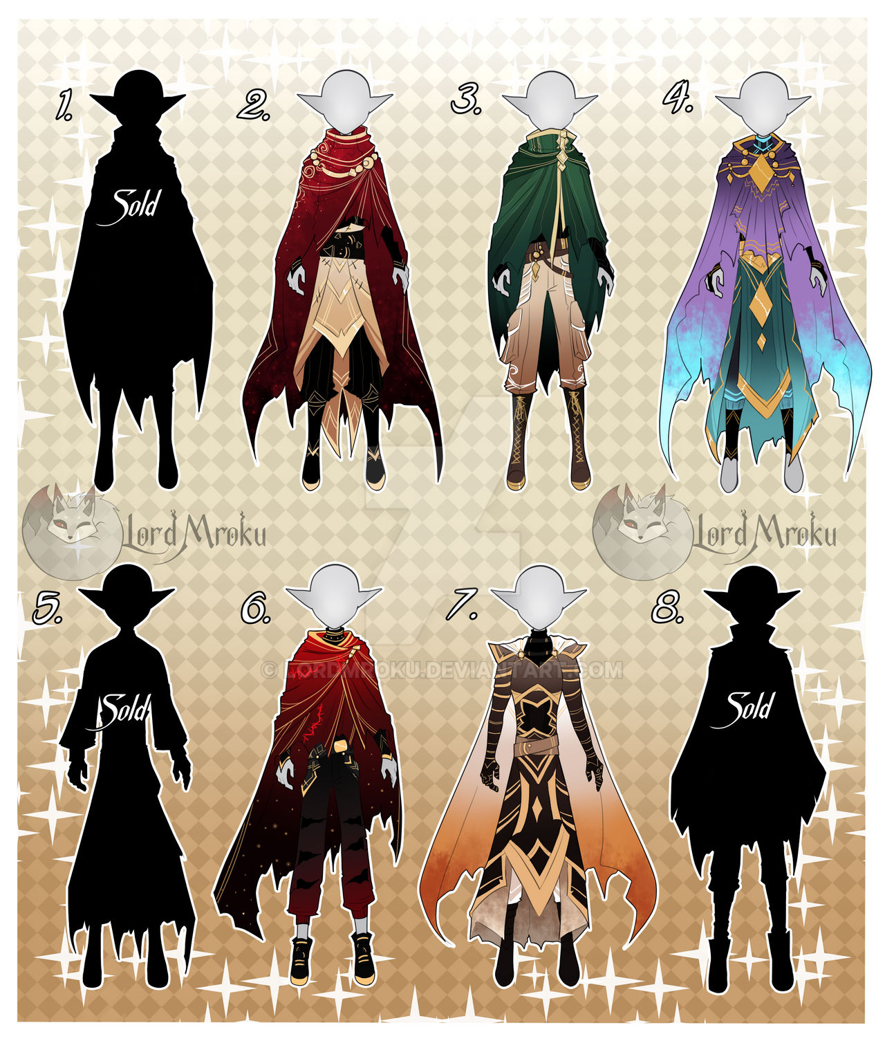Repo Robe Chibi Outfit batch Chibi Boy #6 (OPEN 5/8) by LordMroku on DeviantArt