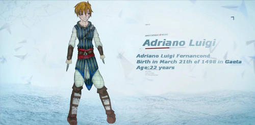 My Assassins Creed OC Adriano Luigi Fernancone