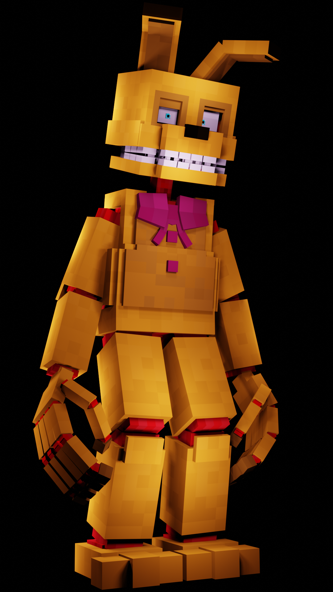 Fnaf 4: Spring Bonnie Mod(Irritant remake) - Mods for Minecraft