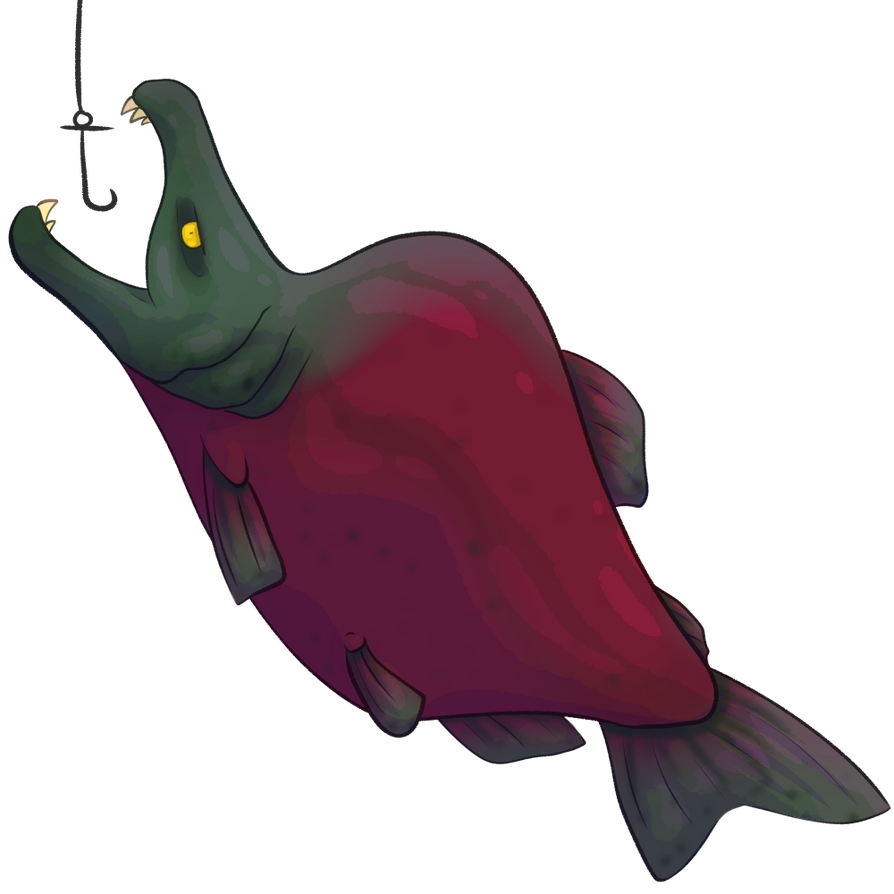 Large Fish by Elder-Tarian on DeviantArt