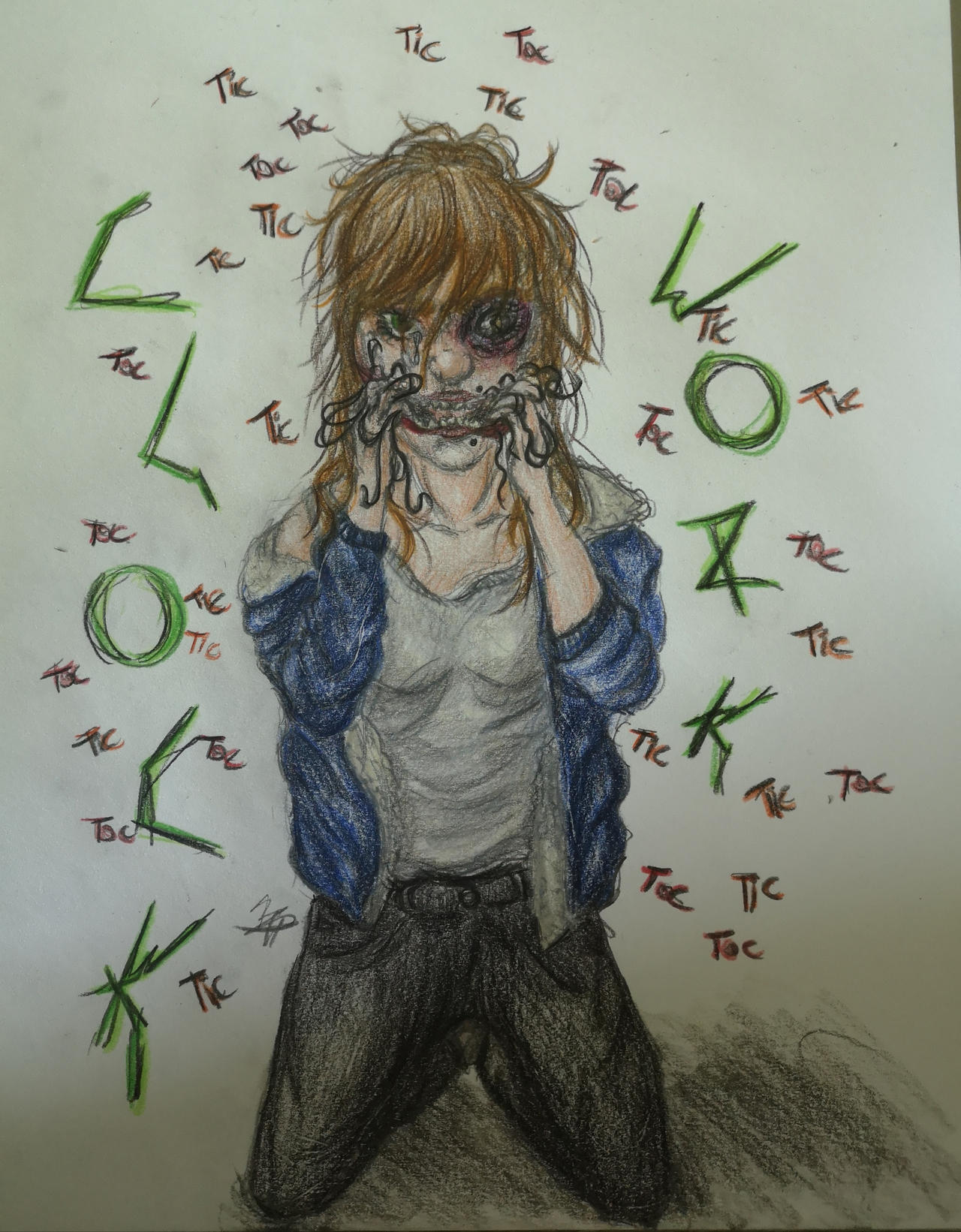 Like Clockwork Deviantart Clockwork Drawing Creepypasta Goblin | She Sat Here And Posed For Like