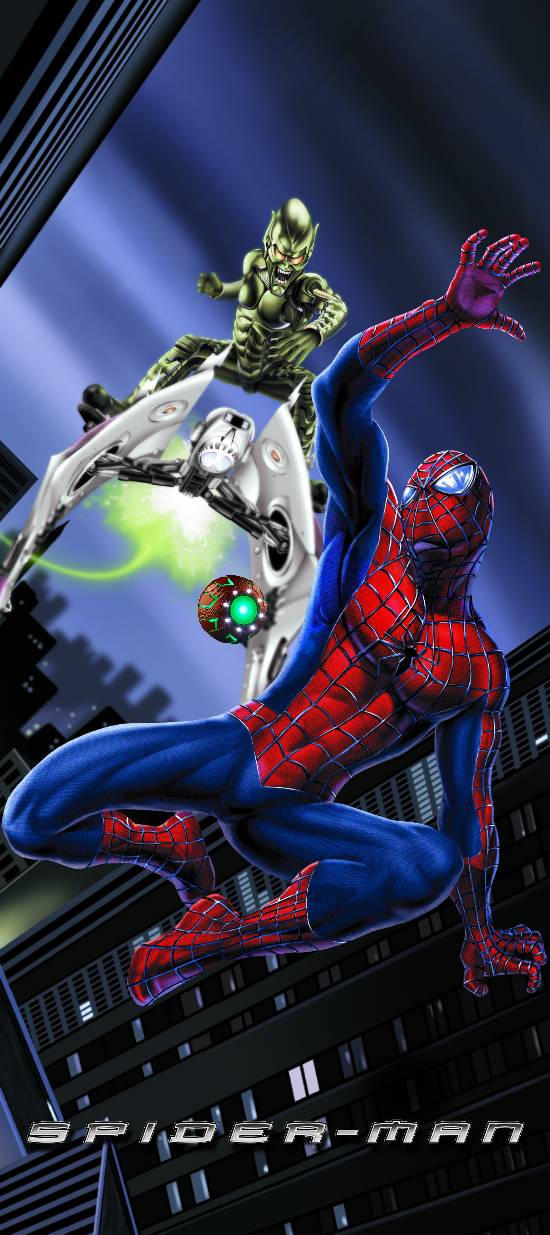 Spider man Vs Green Goblin 2002 Promo Art By Spider9162 On DeviantArt spider-man-vs-green-goblin-2002-promo-art-by-spider9162-on-deviantart