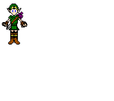 Link Simple Sprite Link Original Sprite by OmegaMetalQueen on DeviantArt