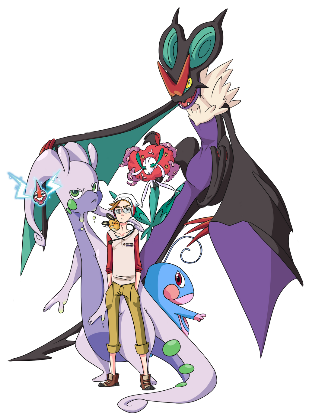 My Pokemon X Team