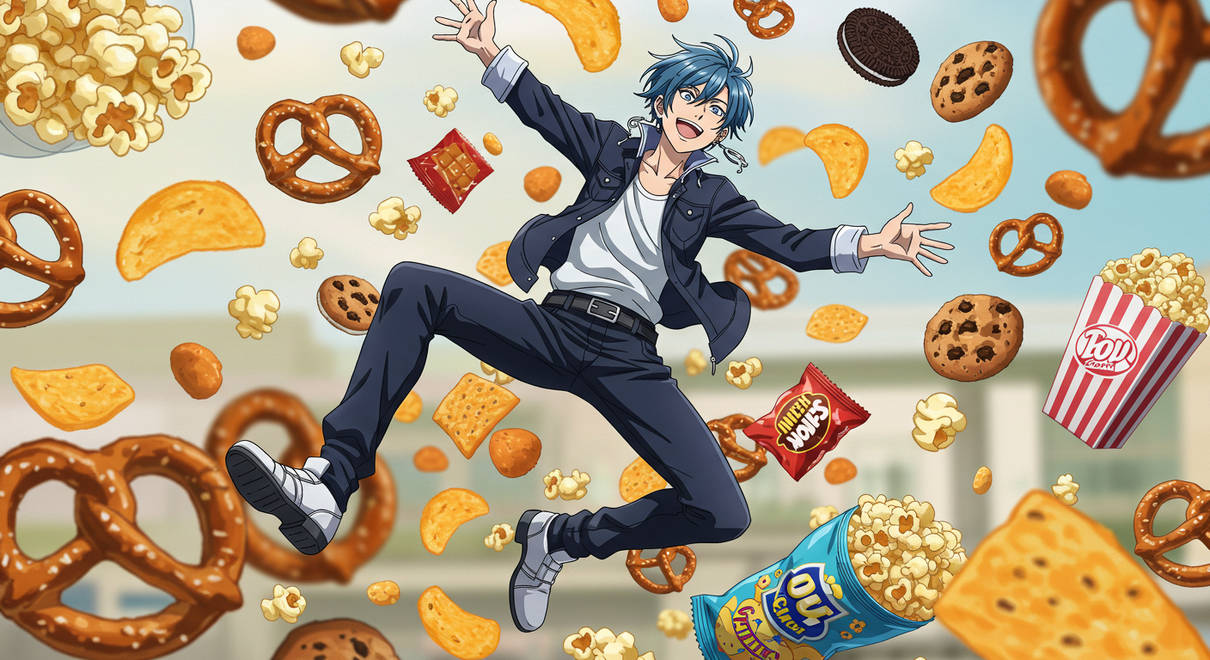 Snack Guy by Kissthevoid on DeviantArt