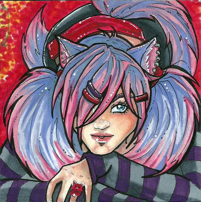 ACEO #35 Inari Sister Kiko