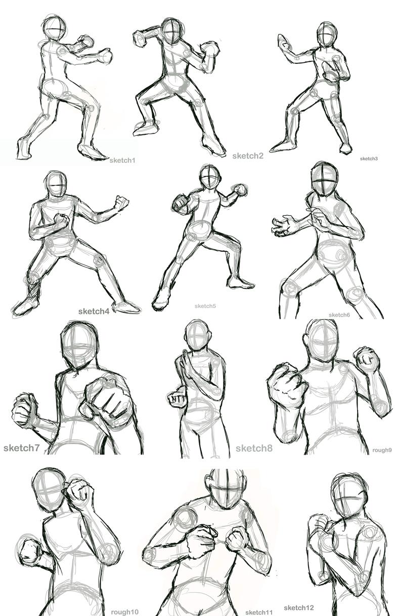 Practice 1 Rough Action Poses