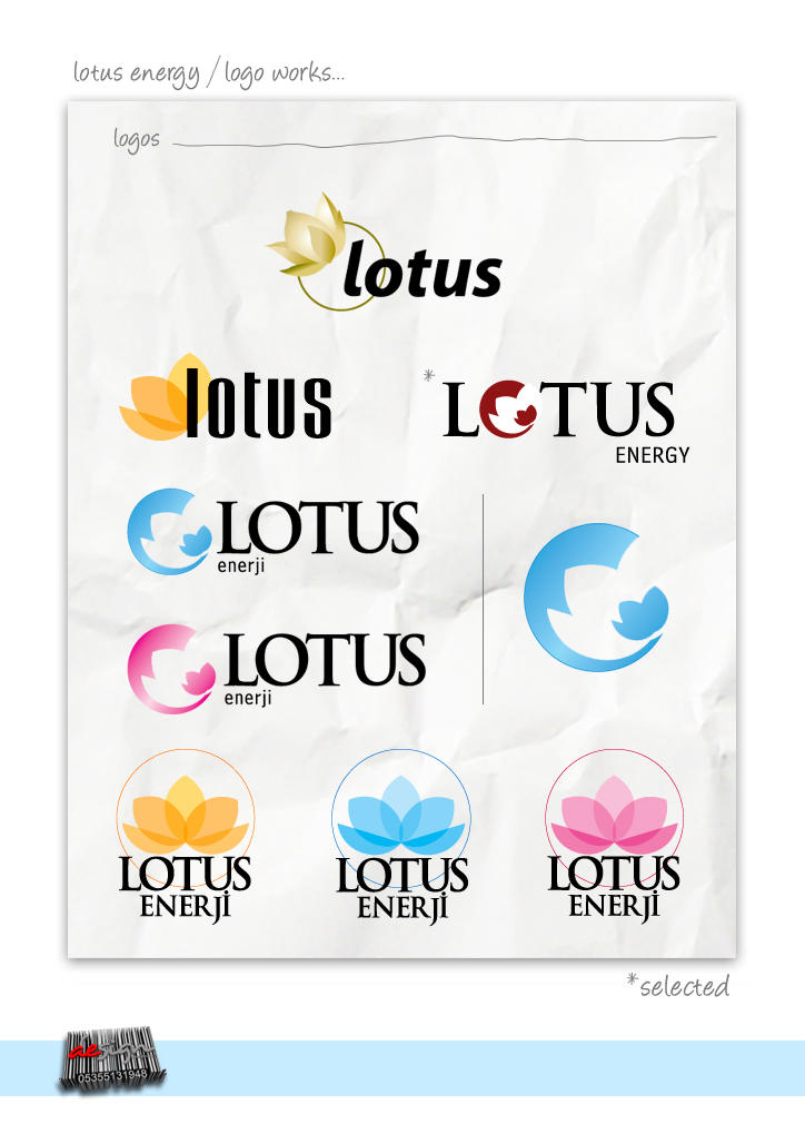 Lotus Energy Logo Works by Alpipi on DeviantArt
