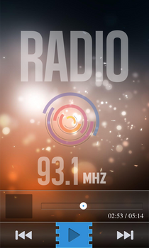 Radio player live on BlackBerry 10