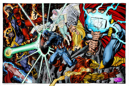 Avengers vs. Thanos (John Byrne)