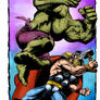 Hulk vs. Thor (George Perez)