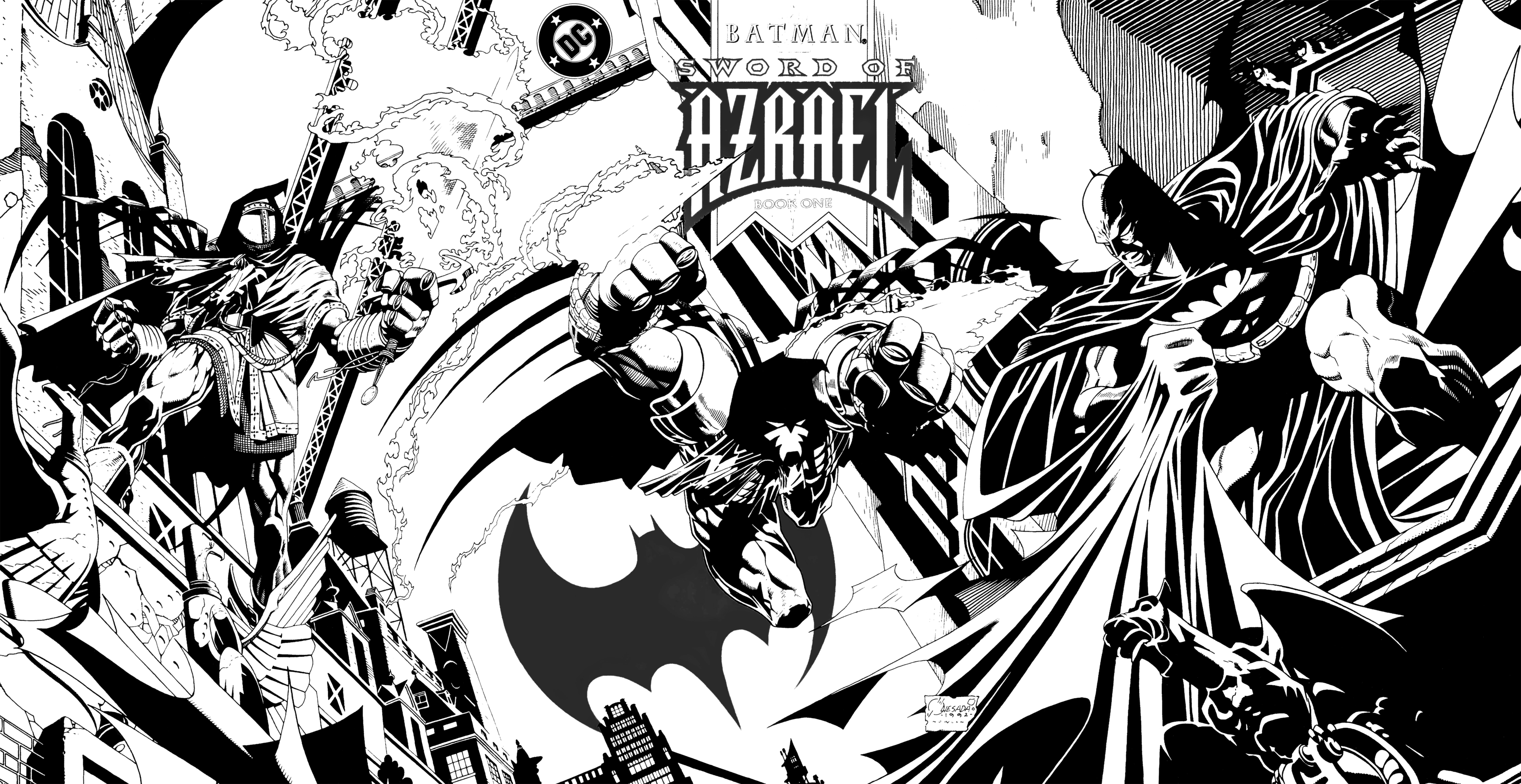 Batman Sword Of Azrael #1 (Joe Quesada) by xts33 on DeviantArt