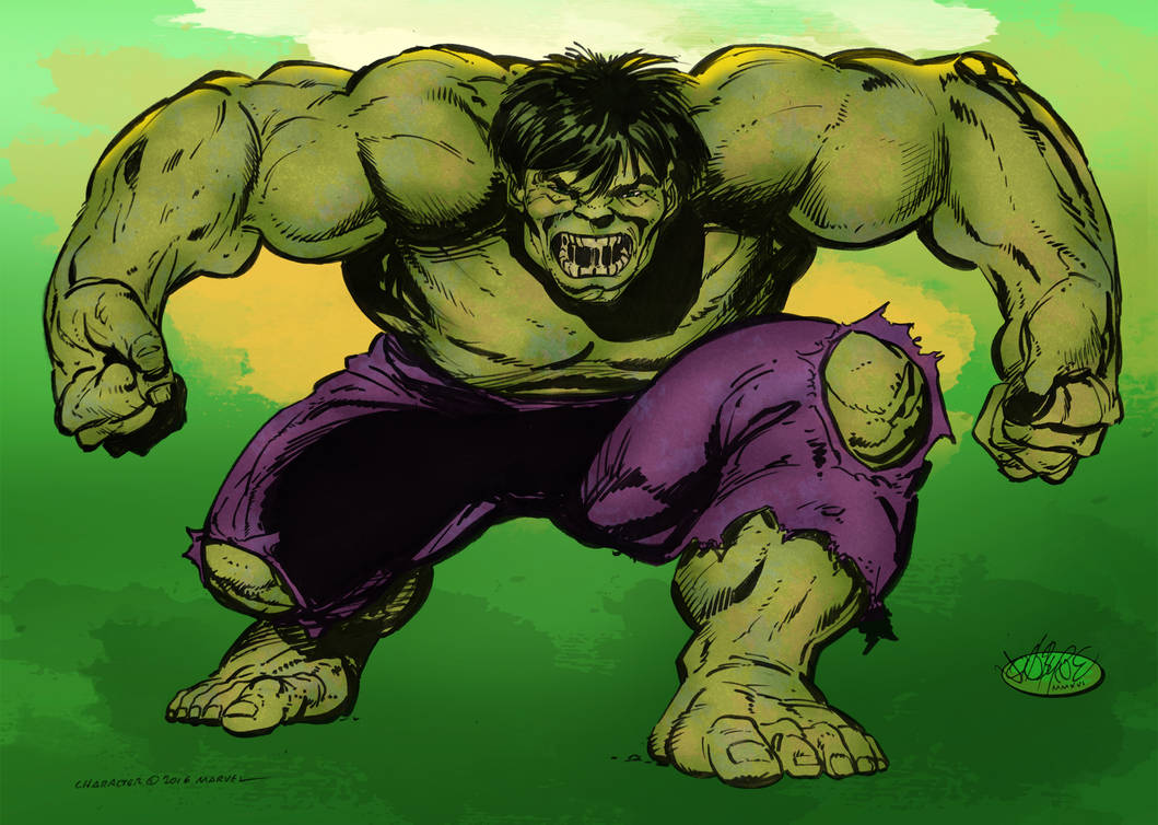 Hulk Rampage (John Byrne) by xts33 on DeviantArt
