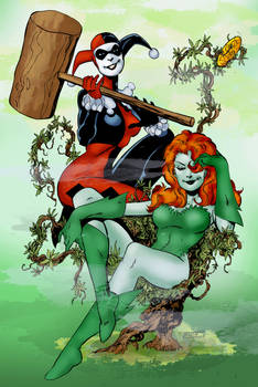 Harley Quinn  Poison Ivy (John Byrne)