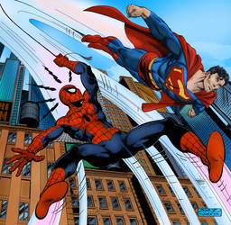 Spider-Man And Superman (John Byrne)