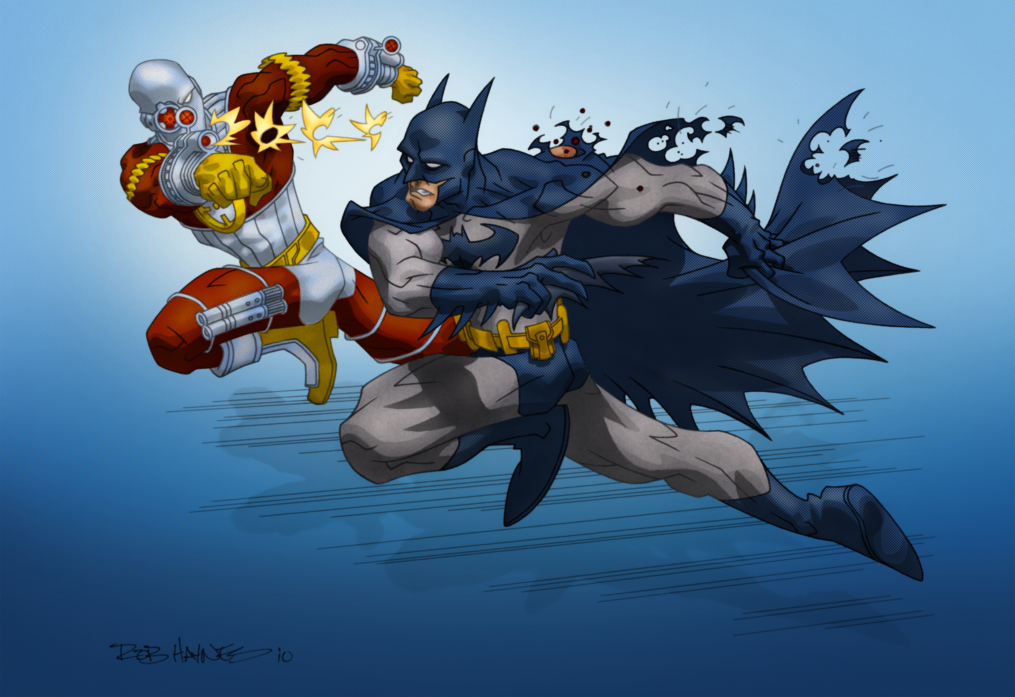 Batman vs. Deadshot (Rob Haynes) by xts33 on DeviantArt