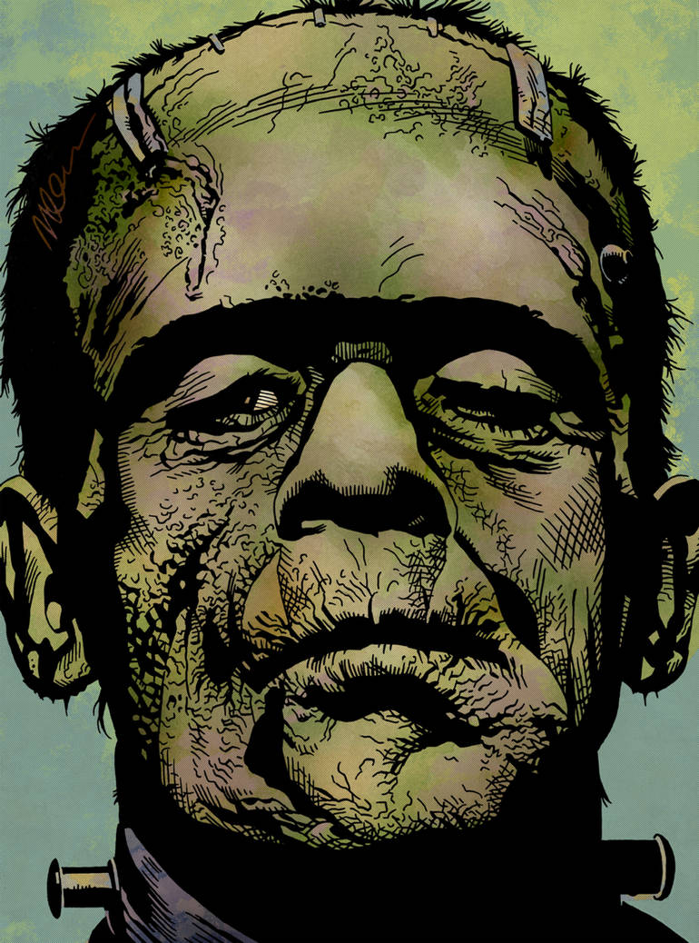 Frankenstein's Monster (Michael Golden) by xts33 on DeviantArt